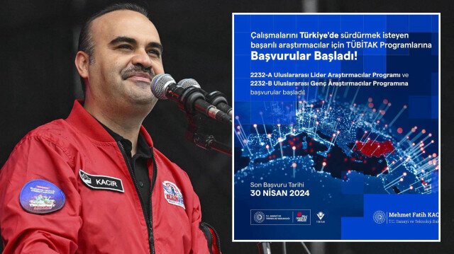 Bakan Kacır ve TÜBİTAK'tan araştırmacılara Türkiye'ye çağrısı: Vakit bilim ve teknoloji geliştirme vakti