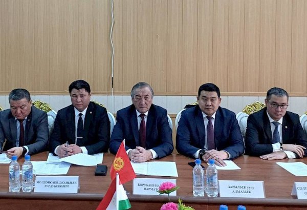 Topographic working groups of Kyrgyzstan and Tajikistan on state border hold regular meeting