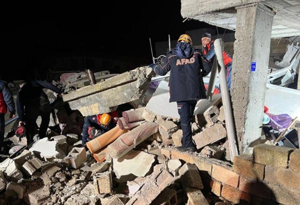 Şanlıurfada iki mərtəbəli evin çökməsi nəticəsində iki nəfər ölüb