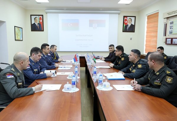 Azerbaijani, Serbian MoDs sign bilateral military cooperation plan