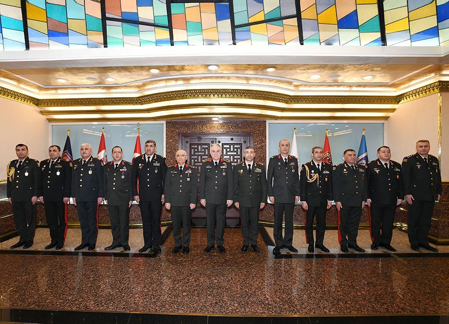 Azerbaijani army generals continue their official visit to Türkiye
