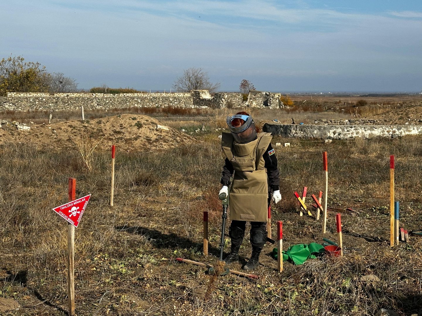 Названо количество обезвреженных за неделю мин на освобожденных землях Азербайджана