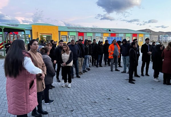Voting now underway in Aghali village in Azerbaijan's Zangilan