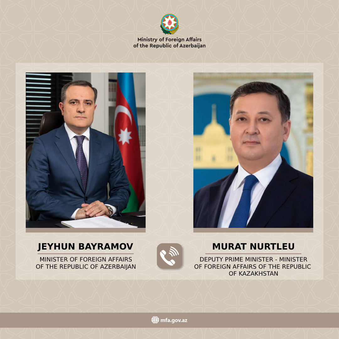 Azerbaijani Foreign Minister congratulates Kazakh counterpart on reappointment