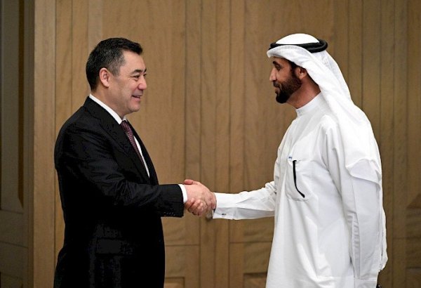 Sadır Japarov Dubay İslam Bankının prezidenti ilə görüşüb