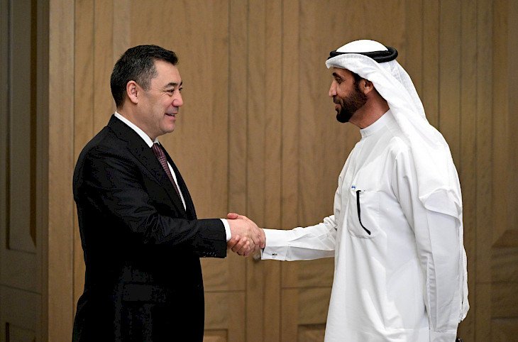 Sadır Japarov Dubay İslam Bankının prezidenti ilə görüşüb