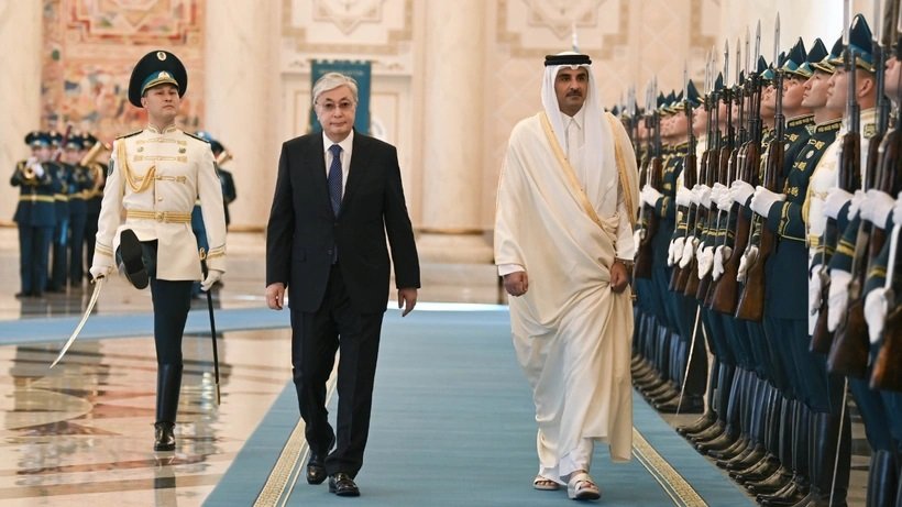 Kazakistan ile Katar, ilişkileri stratejik ortaklık düzeyine yükseltiyor
