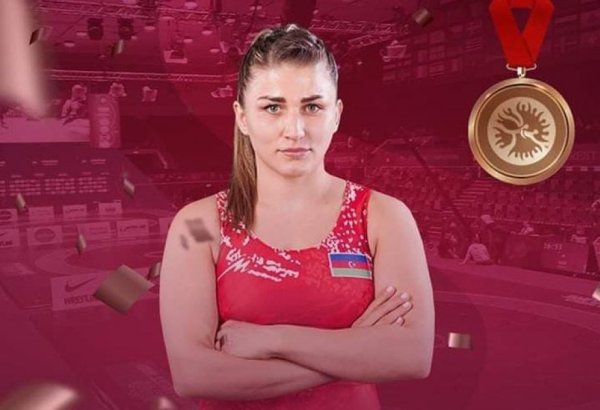 Azerbaijani athlete wins bronze at European Wrestling Championships