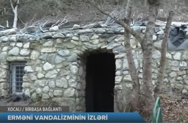 В Ходжалы обнаружено строение, где армяне пытали пленных азербайджанцев