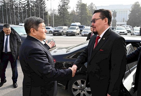 Акылбек Жапаров и Председатель Великого государственного Хурала Монголии провели переговоры