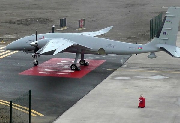 Azerbaijan Air Force's UAV units carry out training flights