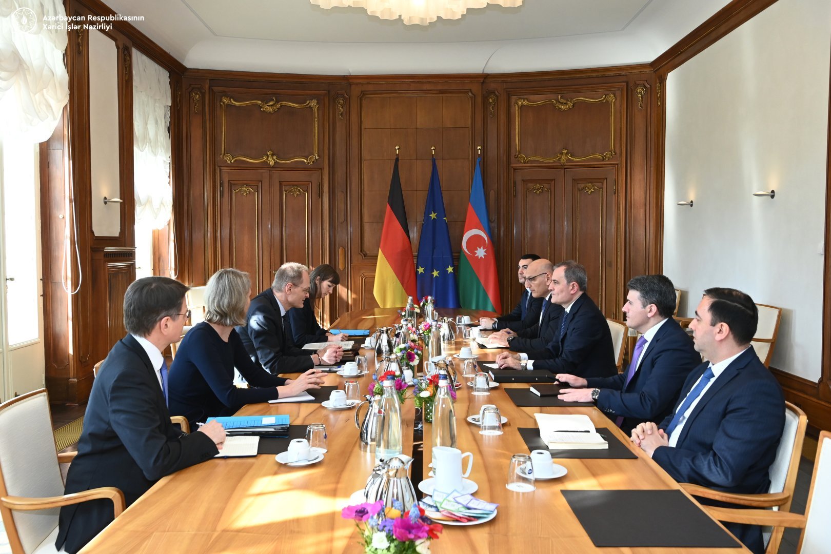 Джейхун Байрамов обсудил с Томасом Багером перспективы мирного процесса с Арменией