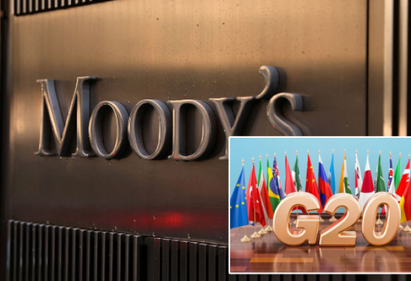 Moody's G20 ekonomik büyümesinin bu yıl yavaşlamasını bekliyor