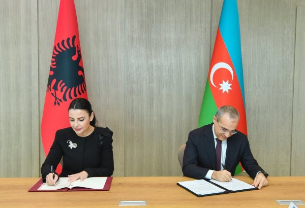 Azerbaijan and Albania sign economic co-op agreement
