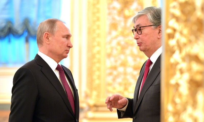 Путин и Токаев обсудили совместные проекты стран в транспортной и энергетической областях