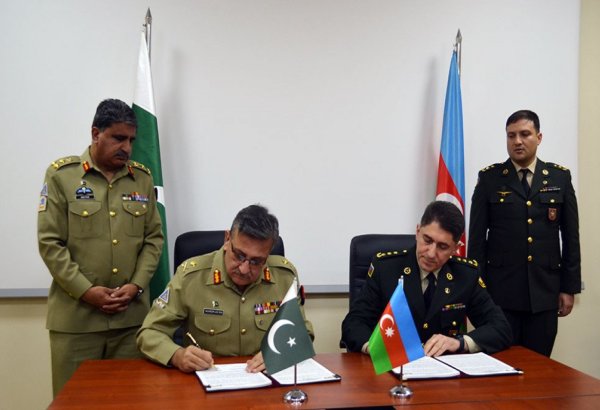 Azərbaycanla Pakistan arasında hərbi əməkdaşlığın vəziyyəti müzakirə edildi, yekun protokol imzalandı