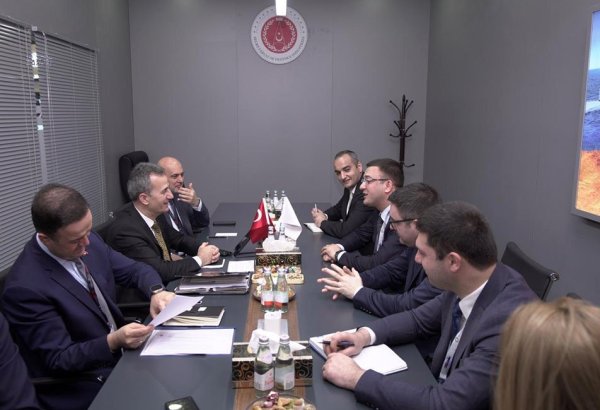 Azerbaijani Deputy Defense Minister moots with Türkiye's Defense Industry Directorate head