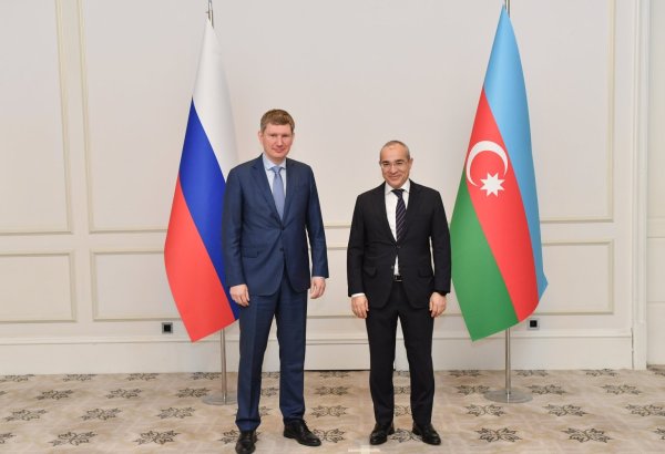Azerbaijani economy minister meets Russian economic development minister