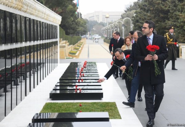 Türkiye's deputy minister honors Azerbaijan's Alley of Honors, Alley of Martyrs