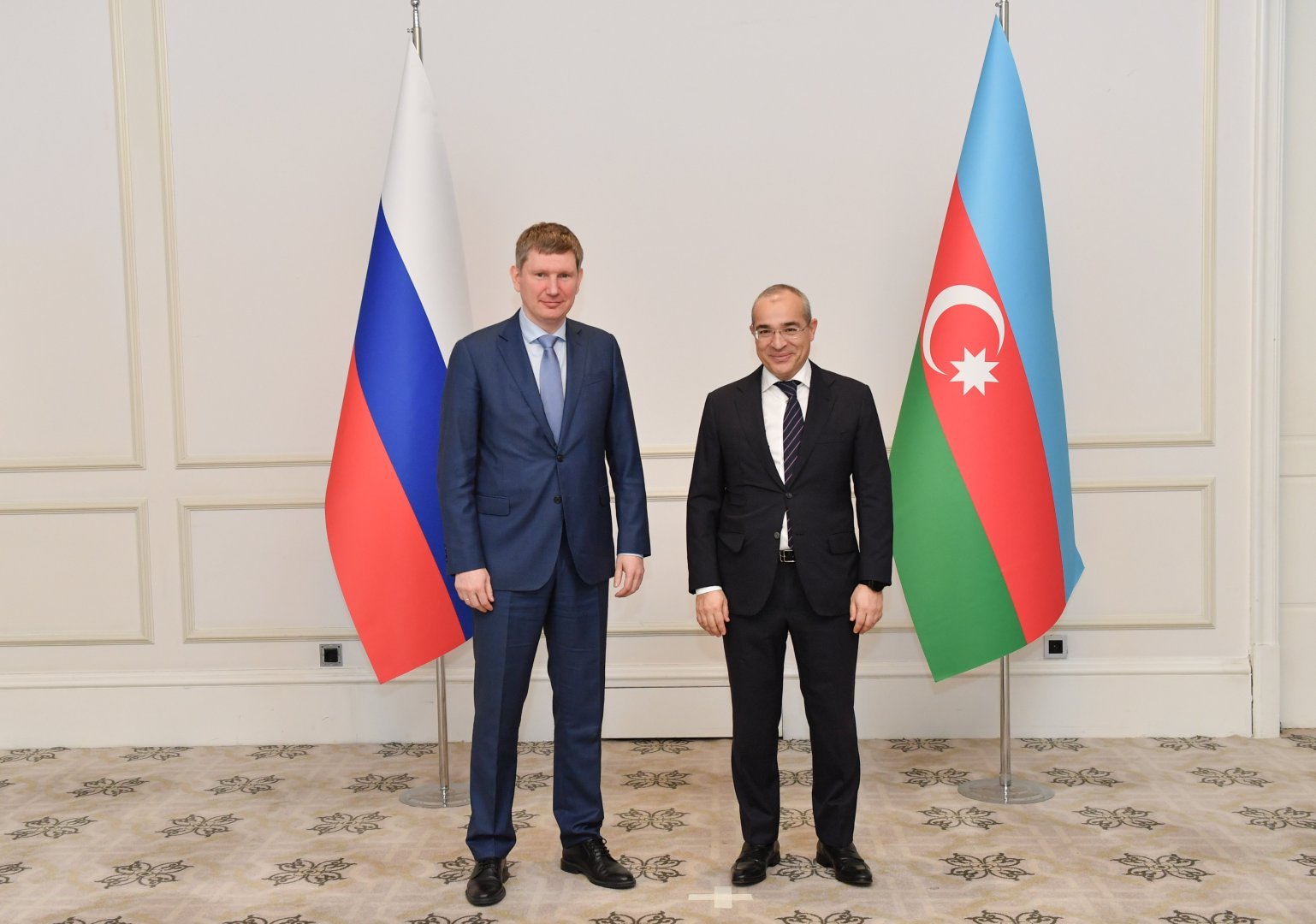 Azerbaijani economy minister meets Russian economic development minister