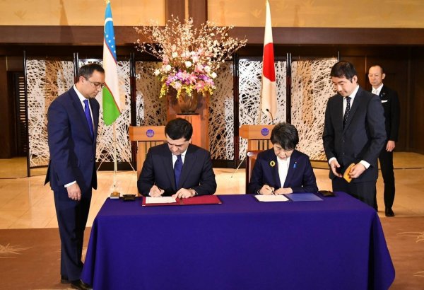 Uzbekistan, Japan sign program of co-op for 2024-2025