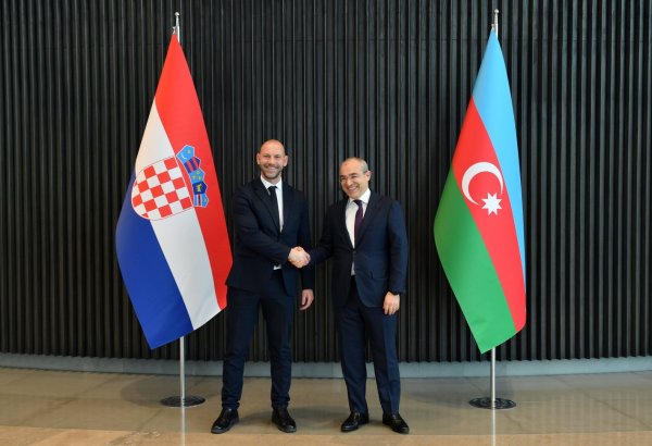 Обсуждены приоритеты экономического сотрудничества между Азербайджаном и Хорватией