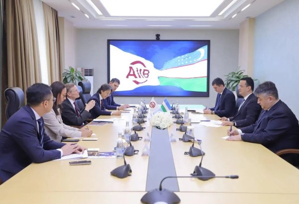 Вице-президент АБИИ обсудил в Узбекистане находящиеся на стадии разработки проекты