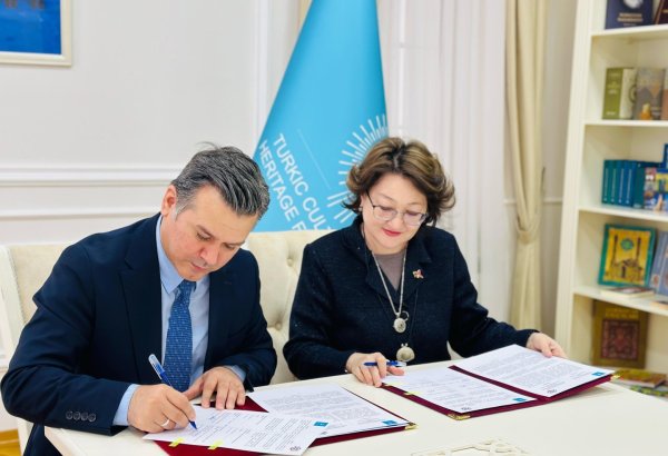 Turkic Culture and Heritage Foundation, Turkic World media platform sign memorandum