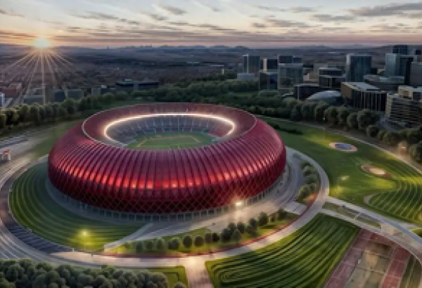 Bişkekdə yurt bənzəri futbol stadionunun tikiləcək