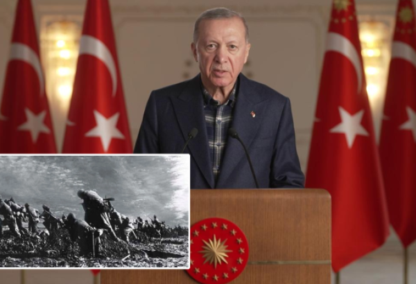 Cumhurbaşkanı Erdoğan'dan 18 Mart mesajı: Bu vatanın evlatlarının Çanakkale’de verilen çetin mücadelelerden öğrenecekleri bulunmakta
