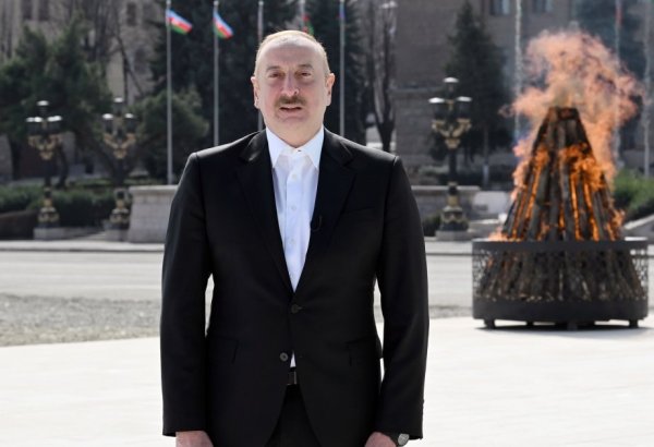 It is the fourth time that I have lit the holiday bonfire in liberated lands of Karabakh - President Ilham Aliyev