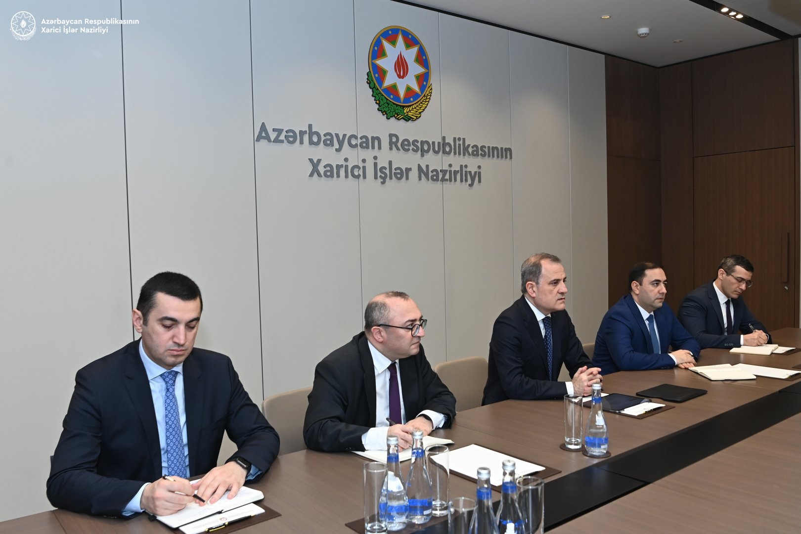 Azerbaijani FM briefs US State Department rep on aspects of peace process with Armenia