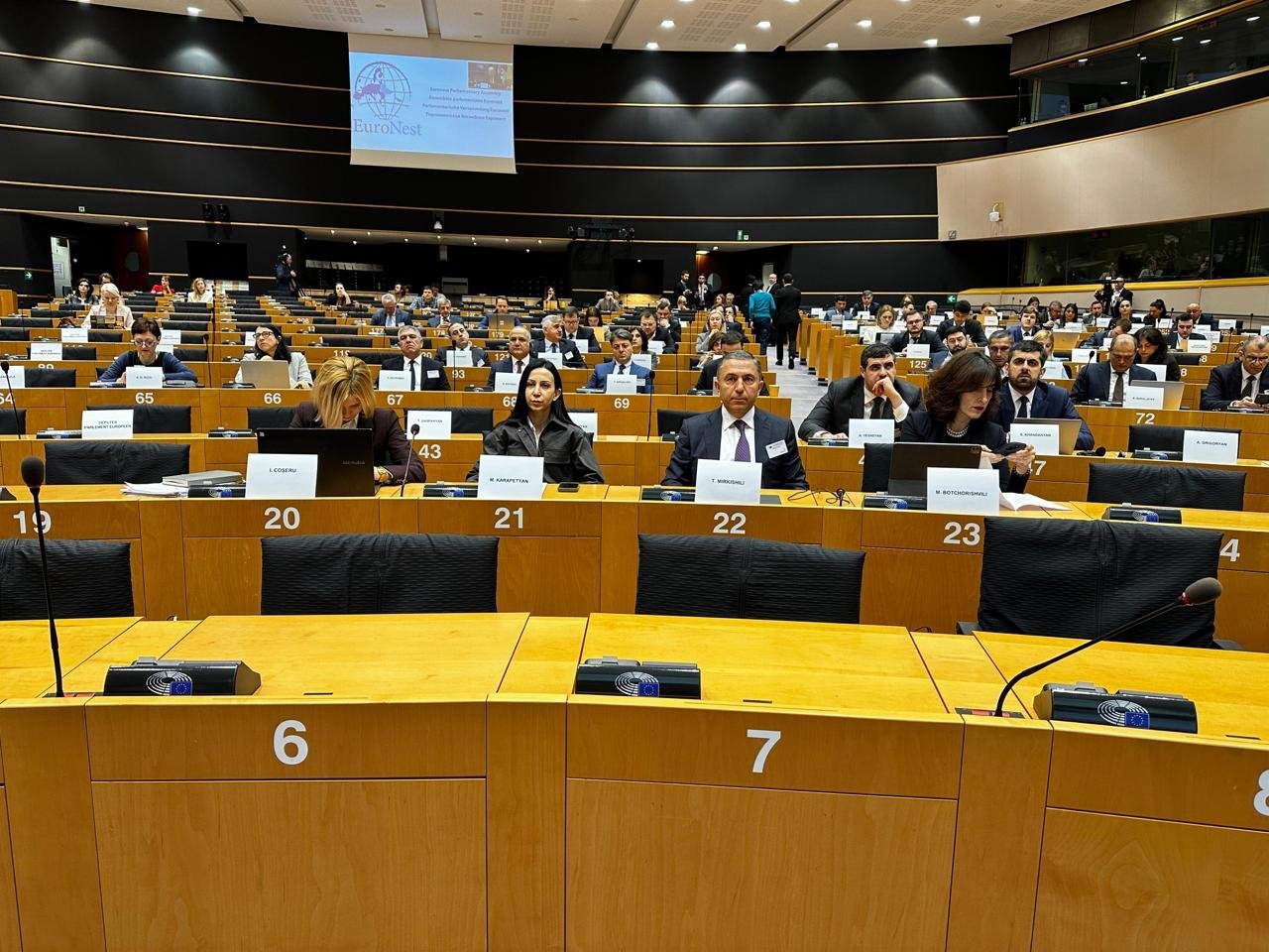 Azerbaijani delegation responds firmly to Armenian speaker's claims at EuroNest PA meeting
