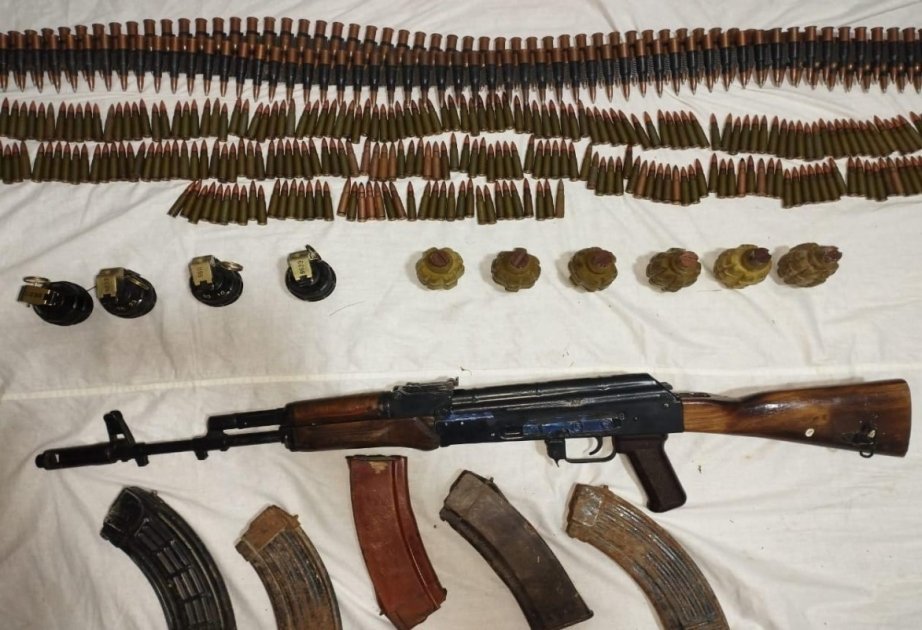Azerbaijani police uncover abandoned ammunition in liberated Khankendi