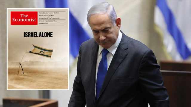 The Economist katil İsrail'e kötü haberi son sayısındaki kapağıyla verdi