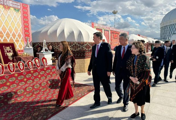 Aktoty Raimkulova attended the opening ceremony of the "Anau - Cultural Capital of the Turkic World 2024”