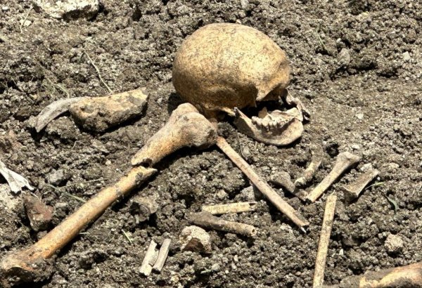 Fragments of human bones found in Azerbaijan's Malibeyli village