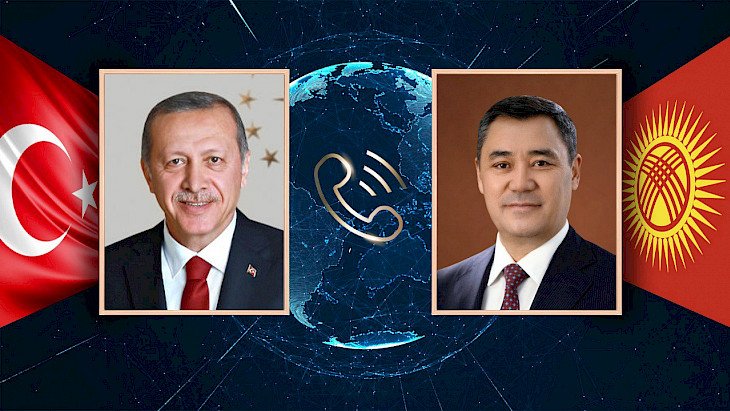 Qırğızıstan və Türkiyə prezidentləri arasında telefon danışığı olub