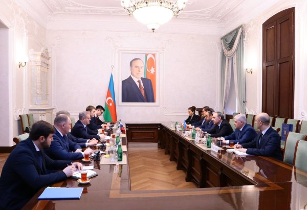 Kamran Əliyev Rusiya Baş prokurorunun müavini ilə görüşüb
