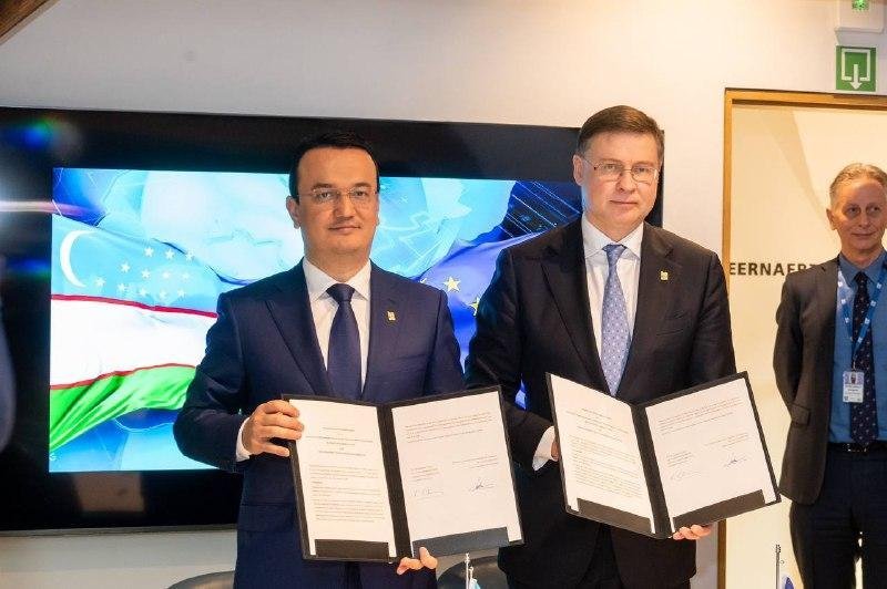 Uzbekistan, EU sign MoU launching strategic partnership on critical raw materials