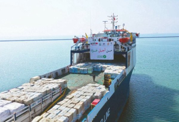 Gazze’ye bir gemi daha: 907 ton yardım malzemesi yolda