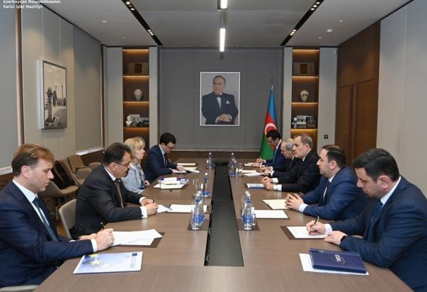 Azerbaijani FM receives special representative of European Union