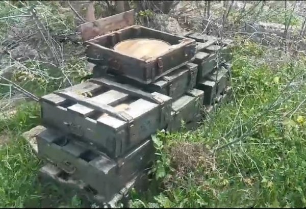 Military ammunition discovered and seized in Azerbaijan's Jabrayil district