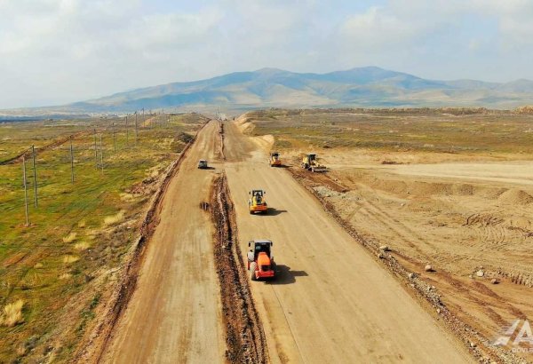 Azerbaijan commences construction of road connecting Barda-Aghdam highway with Asgaran town