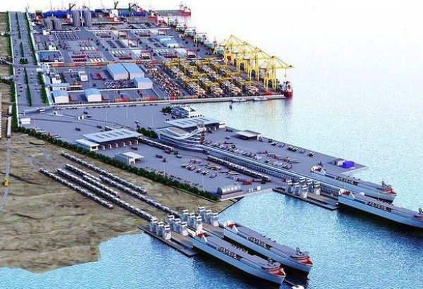 Порт Оля впервые принял по МТК "Север-Юг" груз с агропродукцией