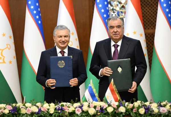 Узбекистан и Таджикистан подписали Договор о союзнических отношениях