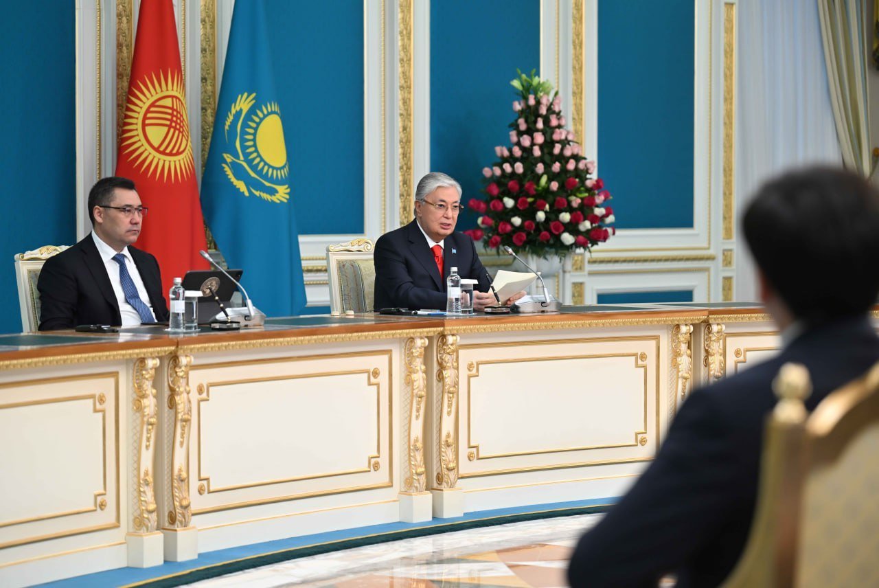 Time riping to widen up Kazakh-Kyrgyz trade turnover - Tokayev