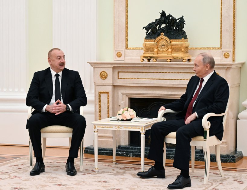 Президент Ильхам Алиев: Мы высоко ценим уважение руководства и общественности России к памяти Гейдара Алиева