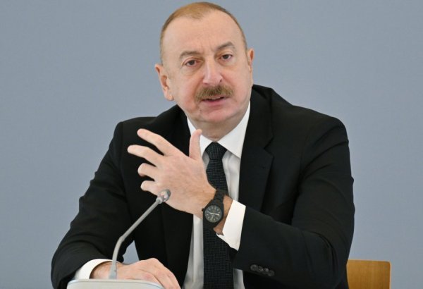 Президент Ильхам Алиев: Армения согласилась с тем, чтобы не включать так называемый «Нагорный Карабах» в мирное соглашение