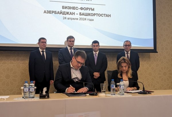 Azerbaijan and Russia's Bashkortostan sign number of agreements